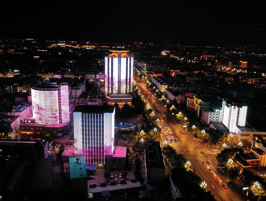 一座城，萬盞燈；魅力麗江，城市燈光再升級