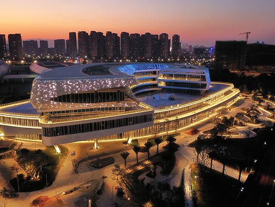 燈火輝煌，勇電助力福州冠城大通廣場